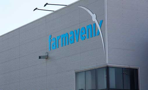 La plataforma de Farmavenix en Marchamalo centralizará el amacenamiento de las vacunas.