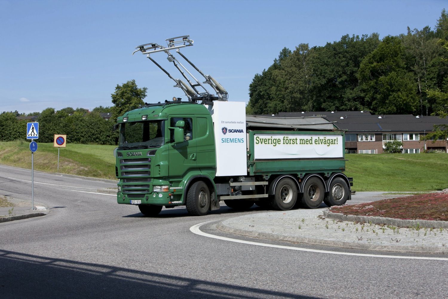 Camión eléctrico desarrollado por Scania y Siemens