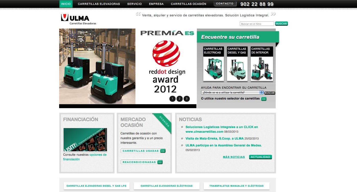 web ulma carretillas