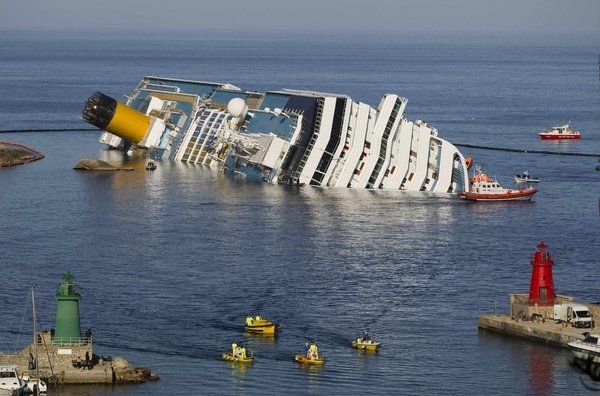 naufragio del Costa Concordia