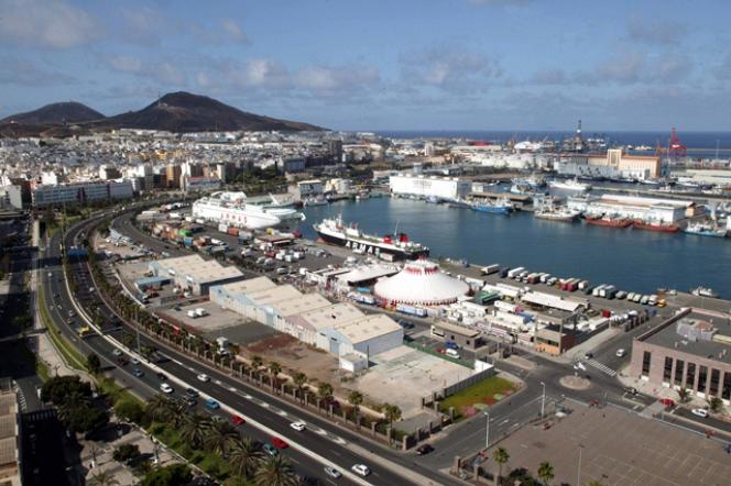 Puerto de La Luz en Las Palmas
