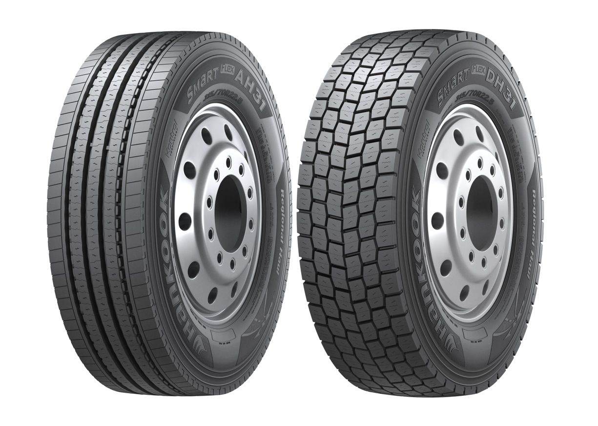 Nueva gama Smartflex de neumáticos Hankook para camión para todo tiempo.