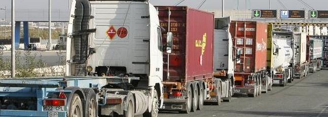 transporte en el puerto de Valencia