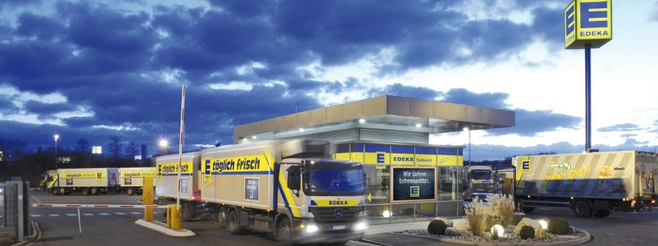 centro automatizado de Edeka en Rheinstetten