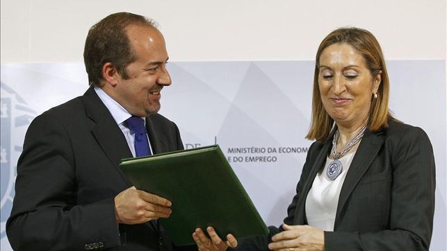 España y Portugal coordinan la politica de transporte ferroviario de mercancías