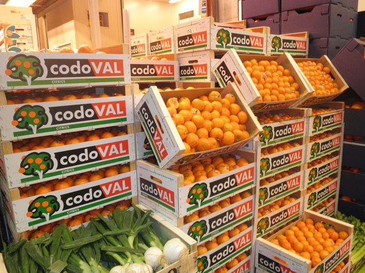 envases de madera en Mercamadrid