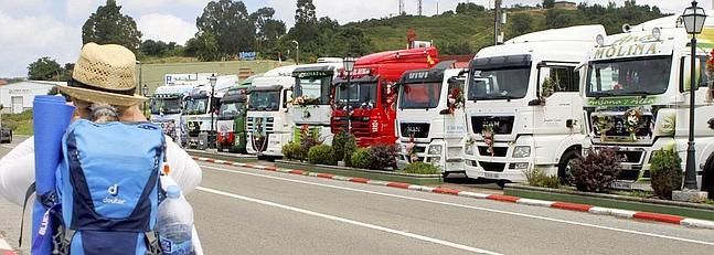 Los transportistas festejan a su patrón San Cristobal