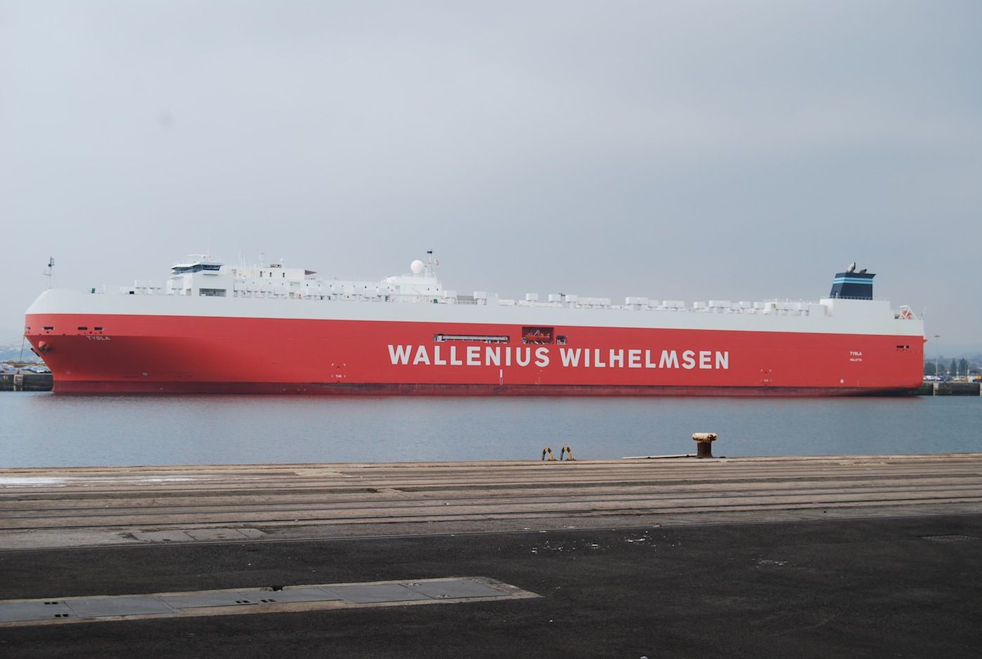 buque roro, puerto santander Wallenius