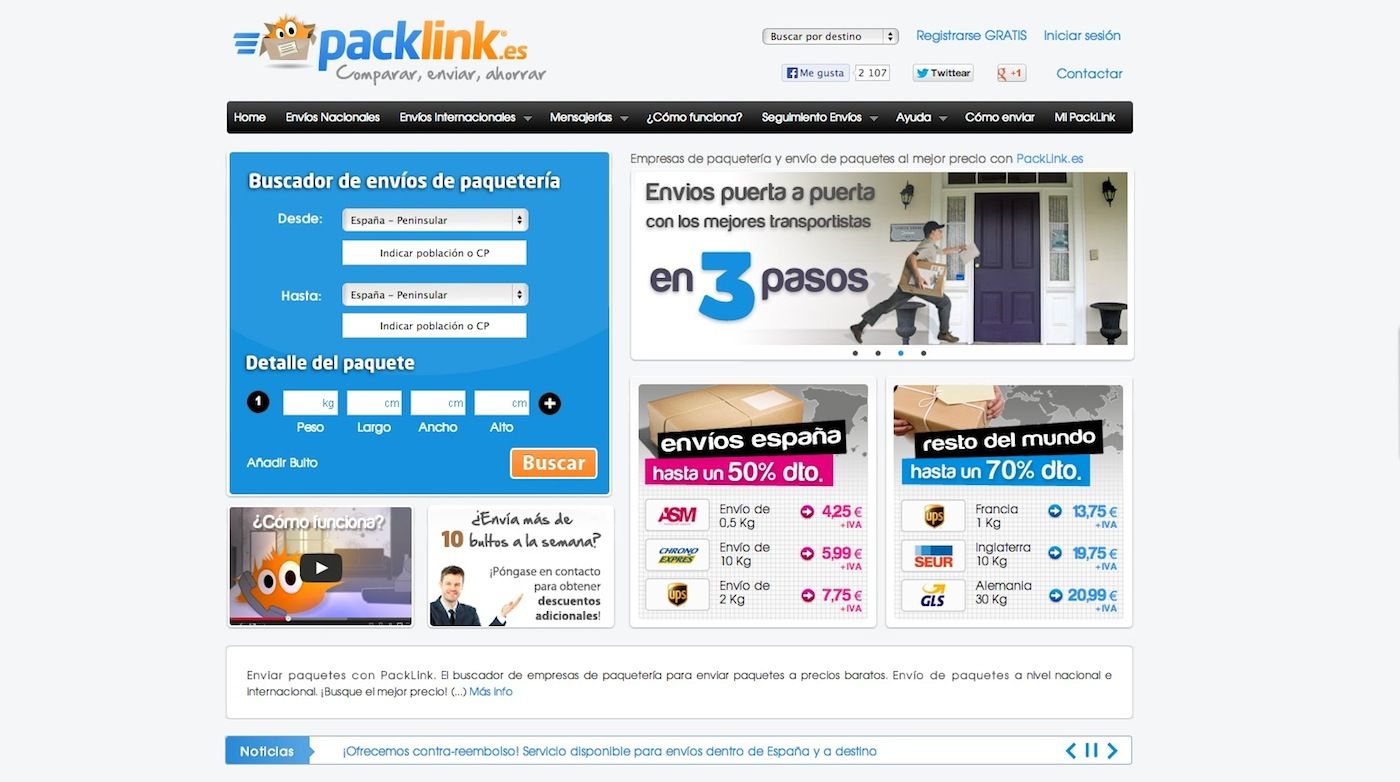 web packlink