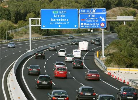 la Generalitat catalana quiere aplicar la euroviñeta en las carreteras de titularidad autonómica