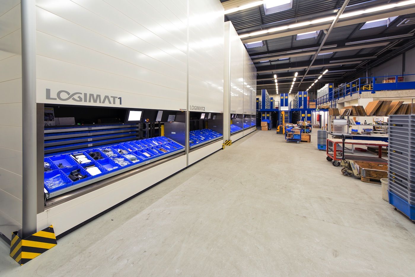 Logimat de Schaefer instalado en Bucher