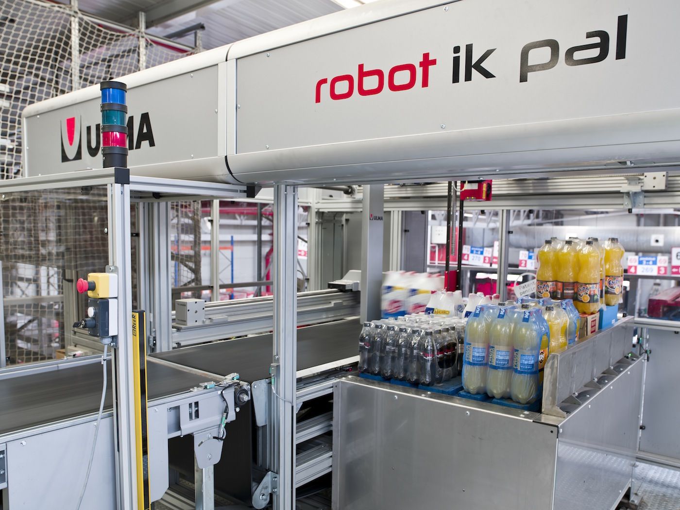 nuevo paletizador de Ulma Robot IK PAL nuevo paletizador de Ulma Robot IK PAL