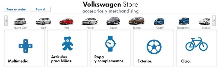 Volkswagen Store online