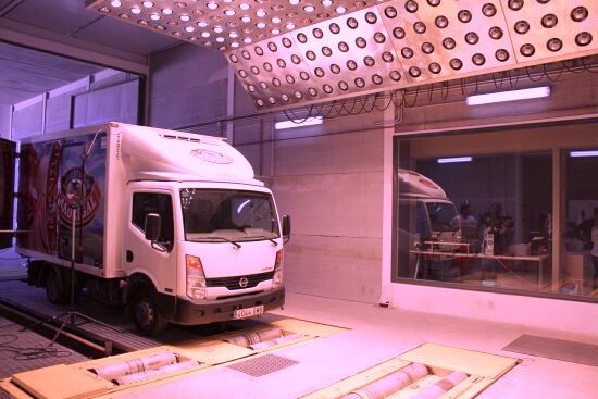 Tunel de Frio de Cetemet en Linares Tunel de Frio de Cetemet en Linares