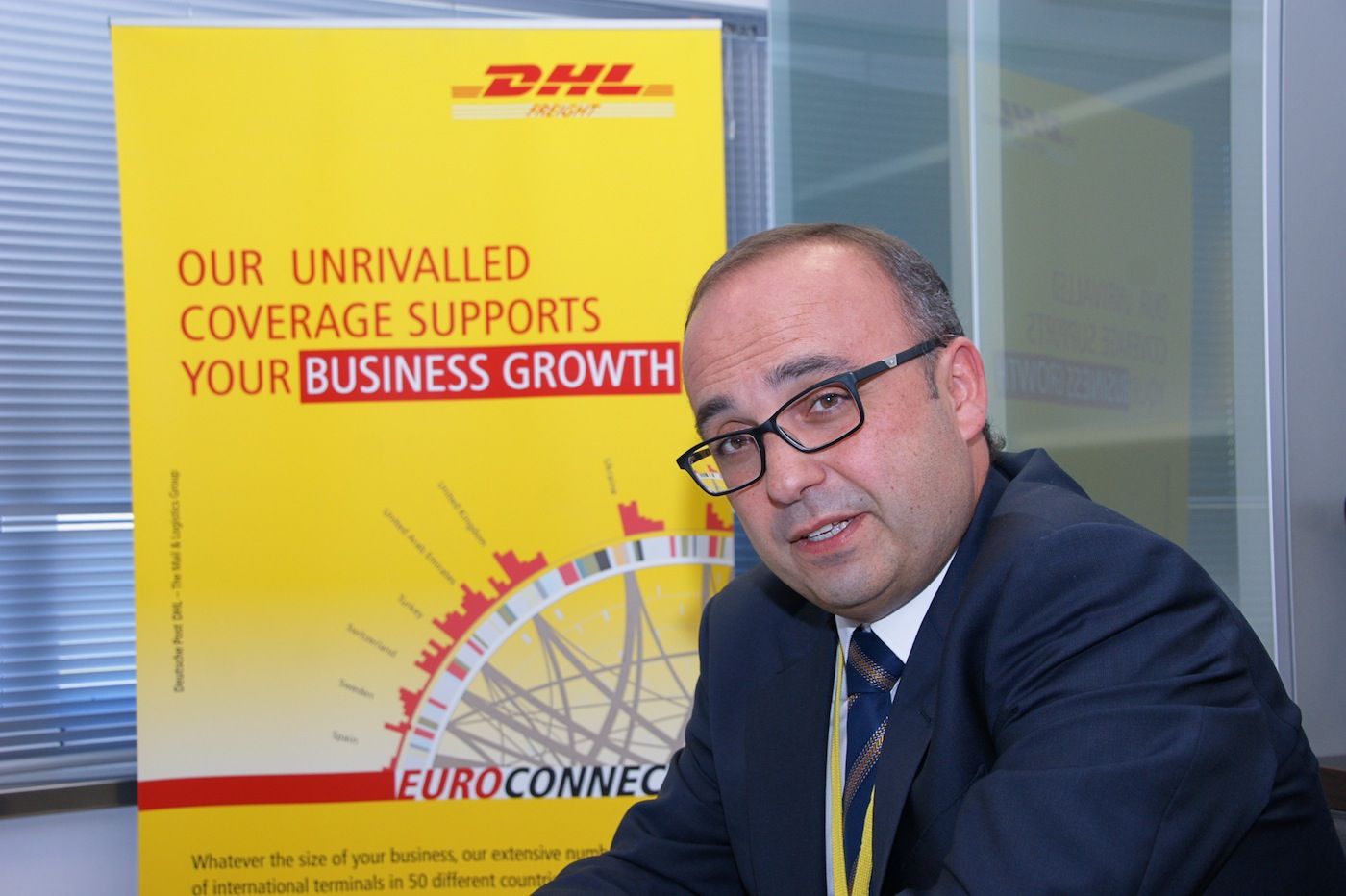 Ricardo Arroyo director general de DHL Freight Iberia Ricardo Arroyo director general de DHL Freight Iberia