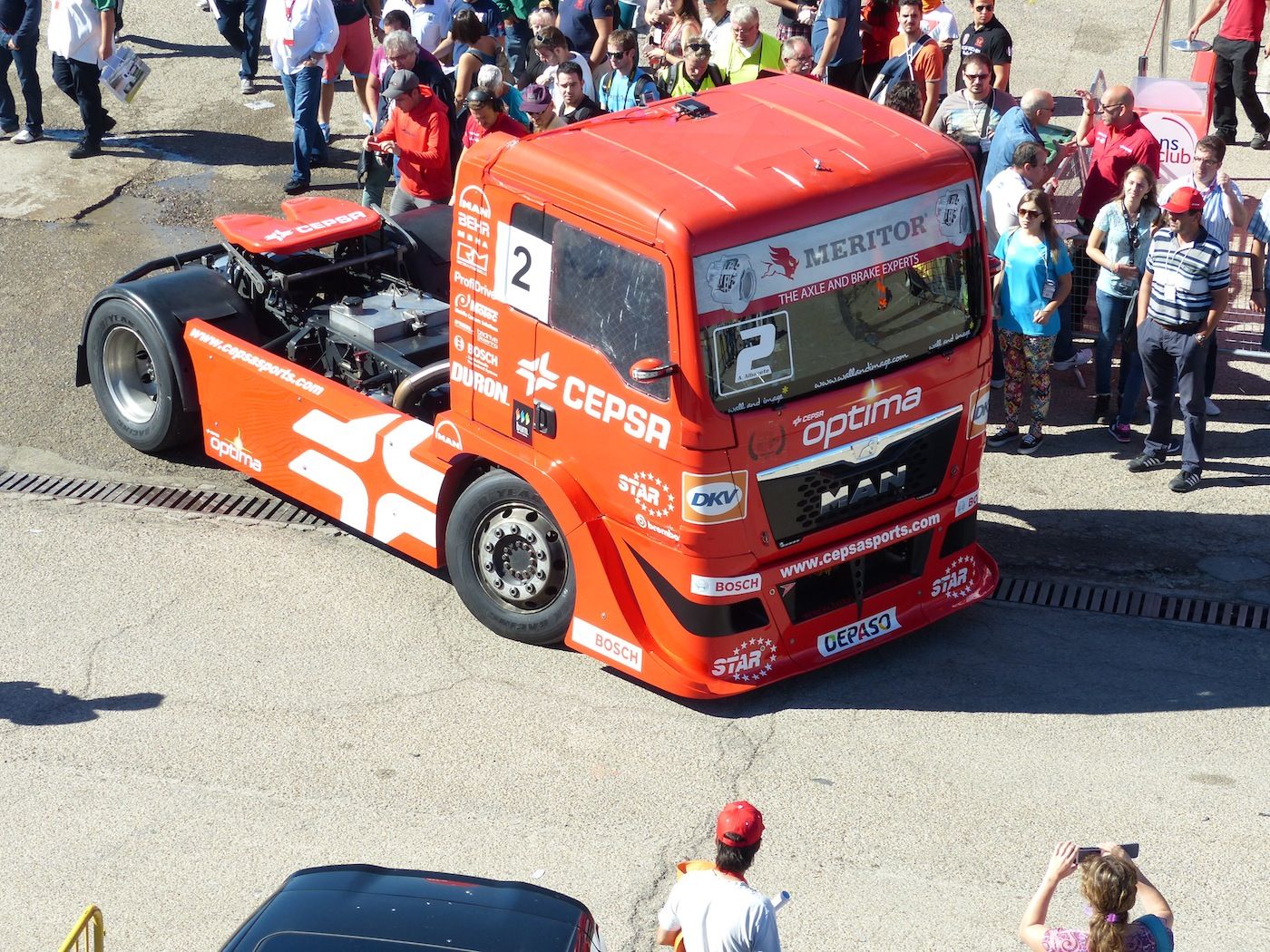 Albacete corrio el domingo con el camion prestado de Markus Ostreich Albacete corrio el domingo con el camion prestado de Markus Ostreich