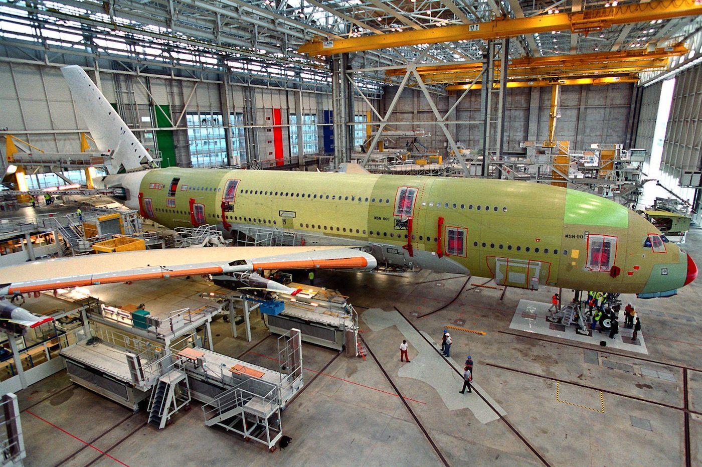 planta de Airbus en Toulouse