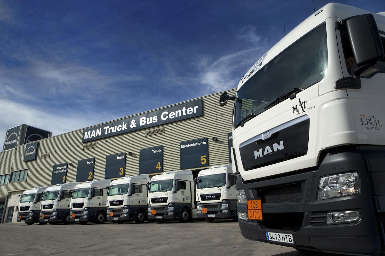 El grupo MAT adquiere 12 tractoras para su flota del fabricante aleman MAN