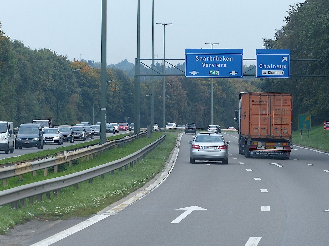 transporte por carretera en Europa