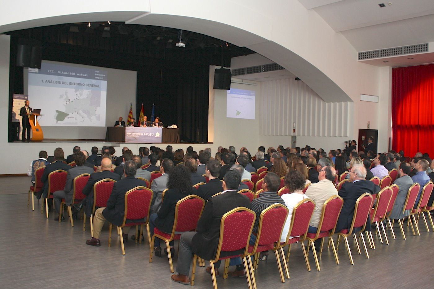 presentación del Plan estratégico del puerto de Castellón 2014-2017