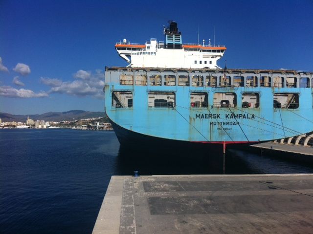 Maersk Kampala en AP Málaga