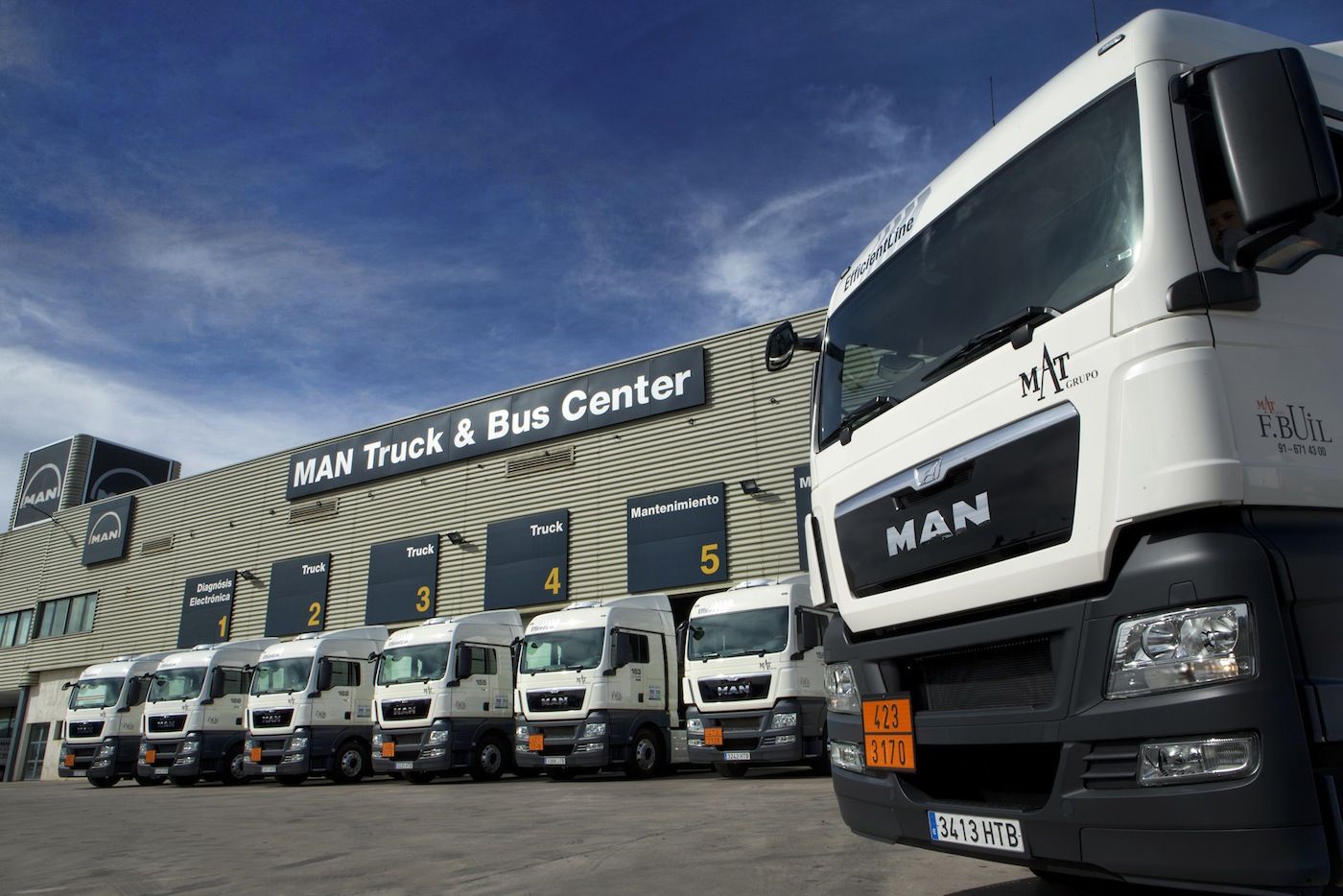 Instalaciones de MAN Truck¬Bus en Coslada
