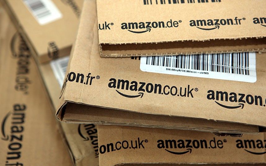 Paquetes de Amazon listos para su envío