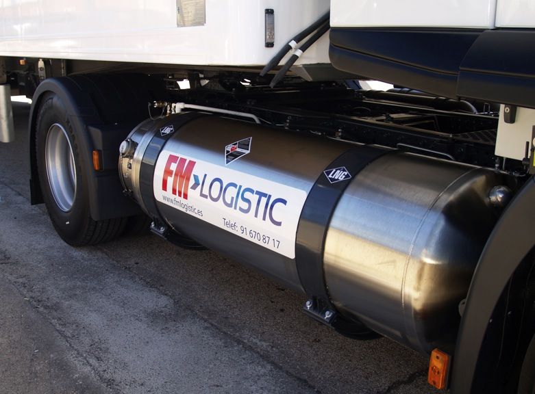 FM Logistics primer camion de Gas natural comprimido y licuado