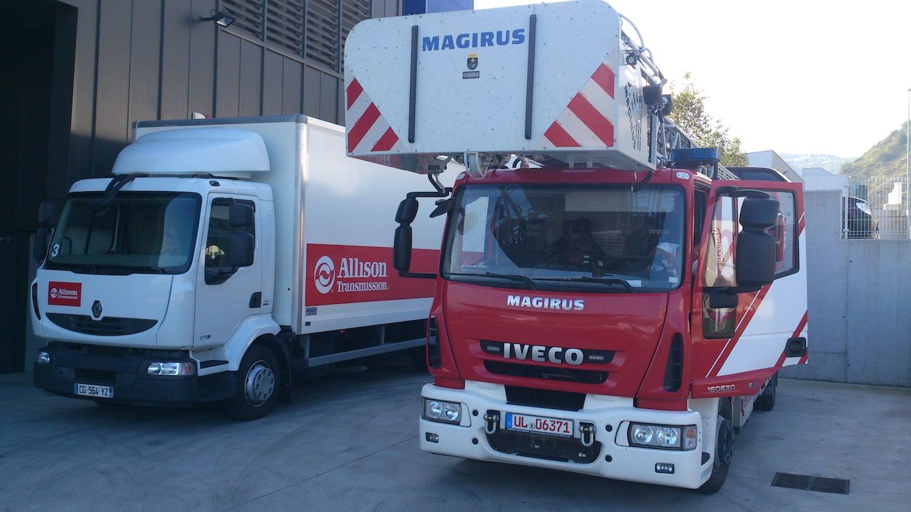 Renault Midlum en la presentacion de los nuevos productos de Allison