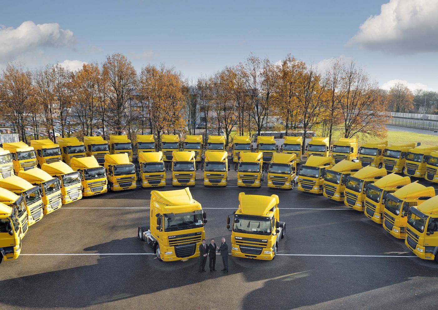 Pedido de 600 nuevas tractoras DAF para Waberer's