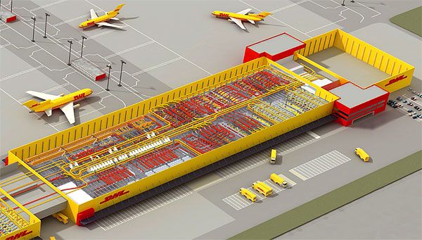 DHL express ampliará su hub de Leipzig