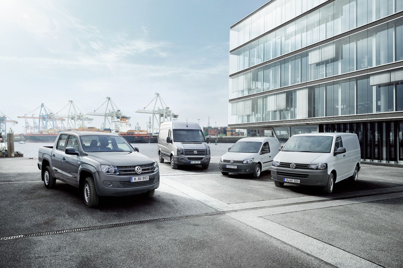 Gama de vehiculos comerciales de Volkswagen
