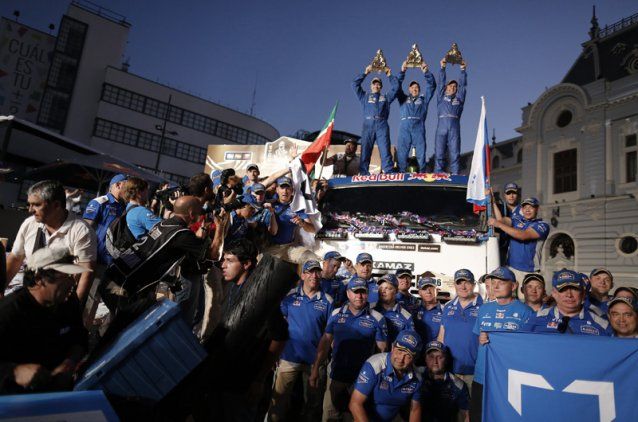 Kamaz ganador del Dakar 2014