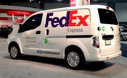Nissan y FedEx Express prueban la e-NV200 en Estados Unidos