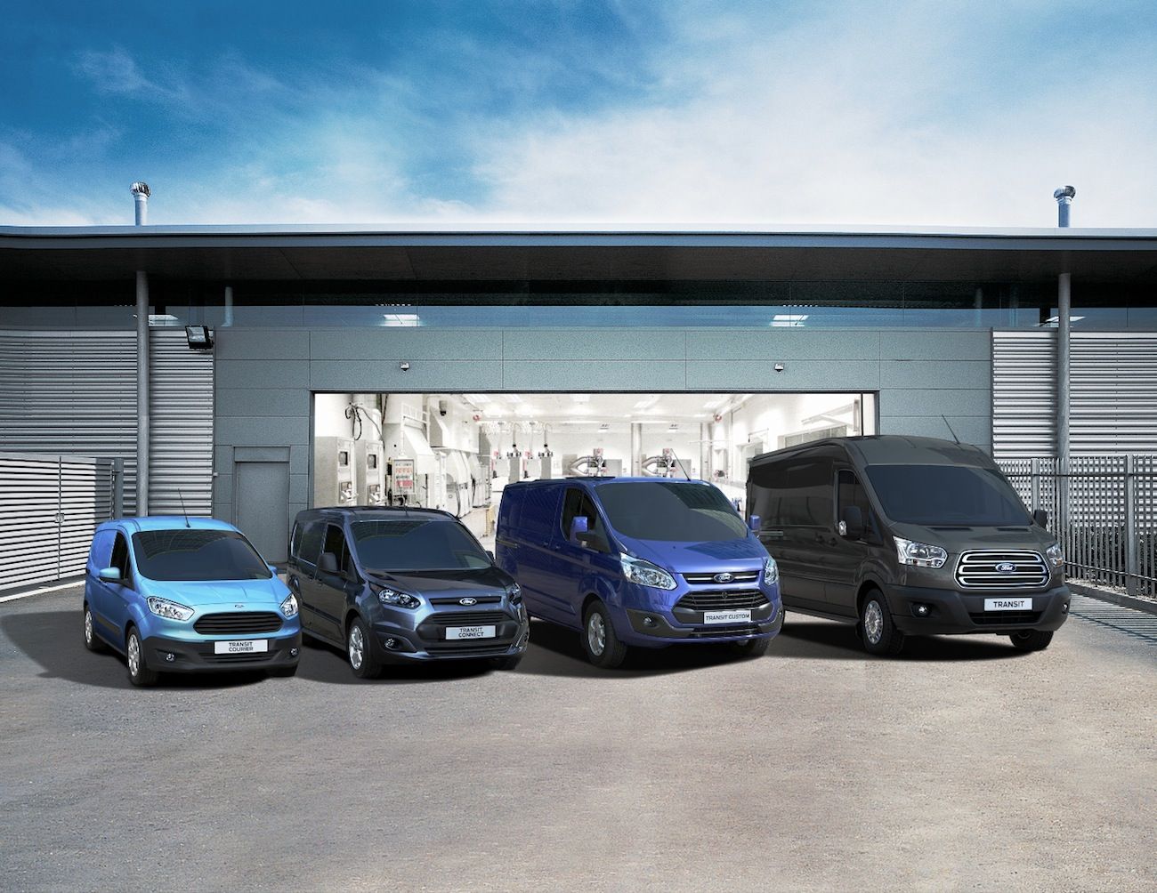 La gama europea de vehiculos comerciales de Ford mayor cuota de mercado en 6 anos