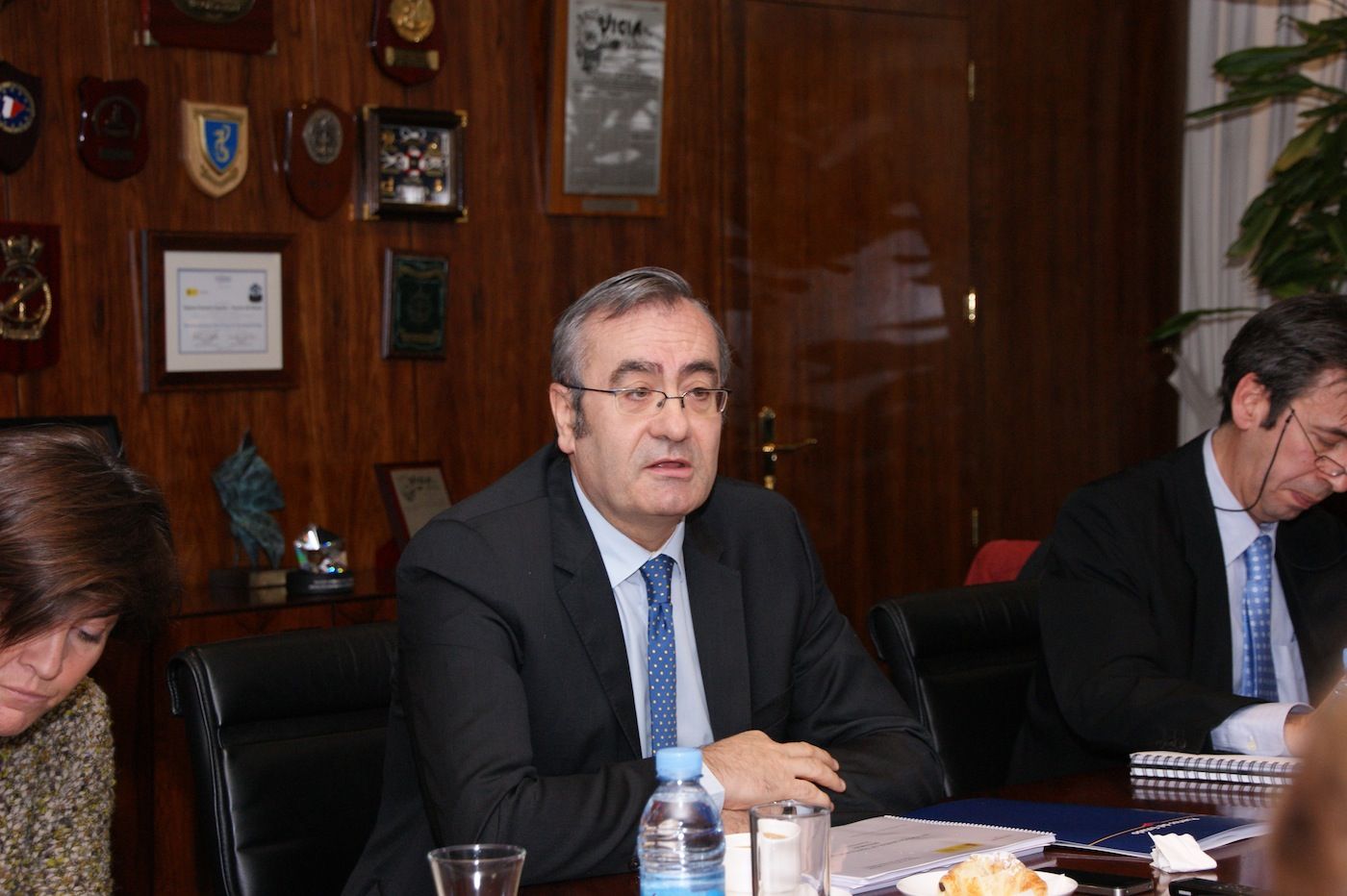 José Llorca presidente de Puertos del Estado analiza lo que ha sido el 2013 en el sector portuario español.
