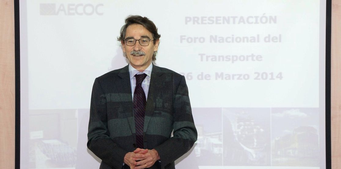 Alejandro Sanchez, presentacion Aecoc XIV Foro Nacional del Transporte