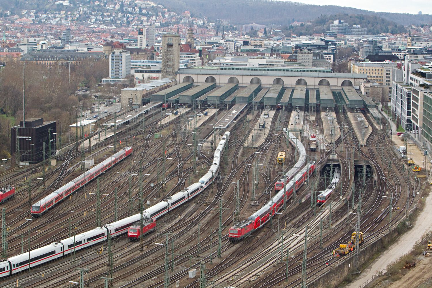 Estacion ferroviaria de Stuttgart