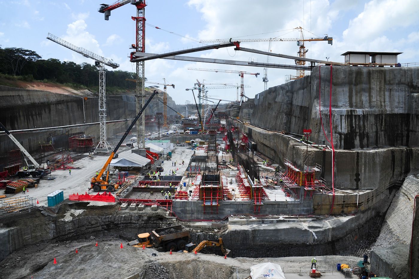obras de construccion del Canal de Panama