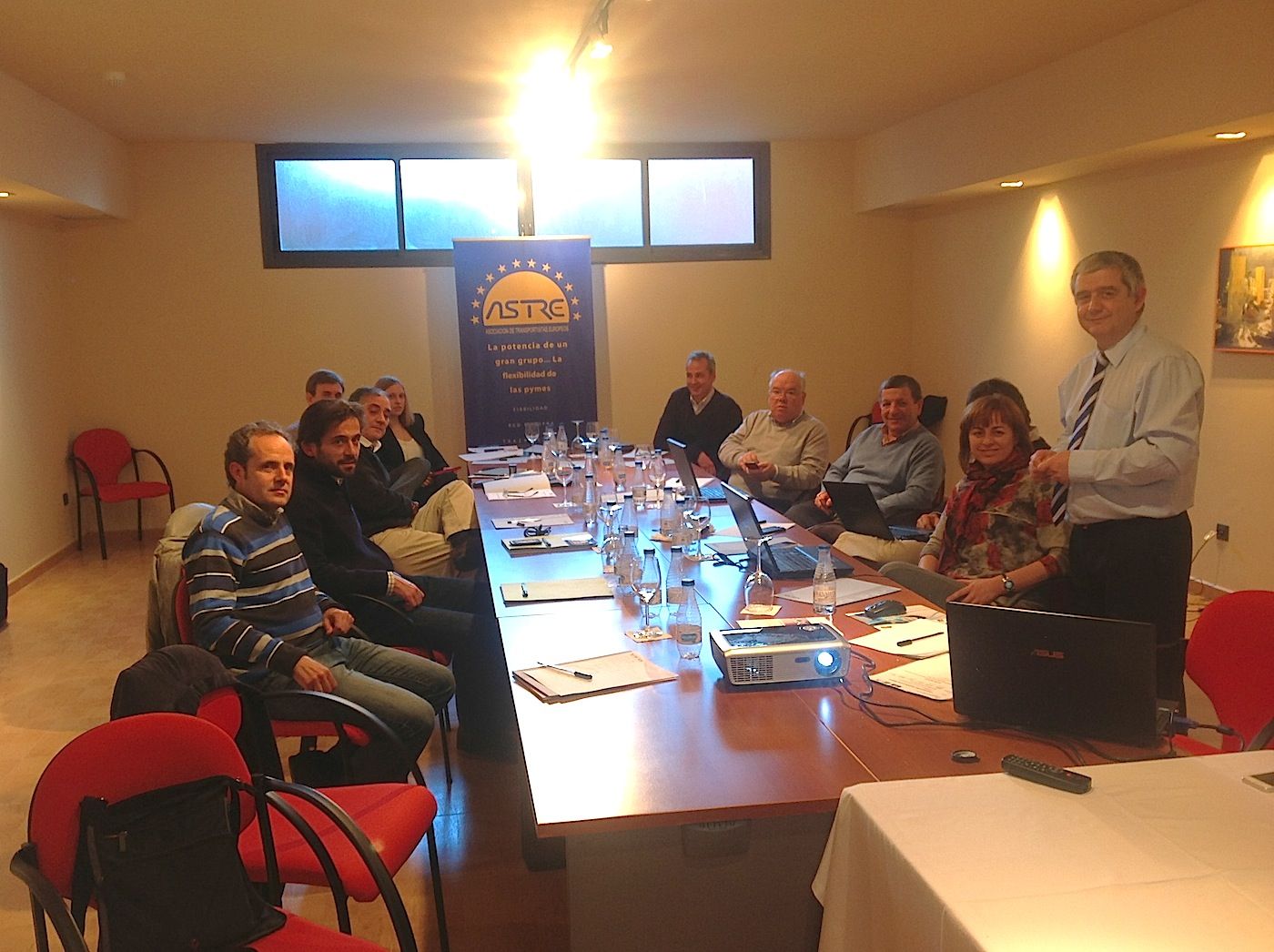 reunion objetivos Astre Peninsula Iberica 2014