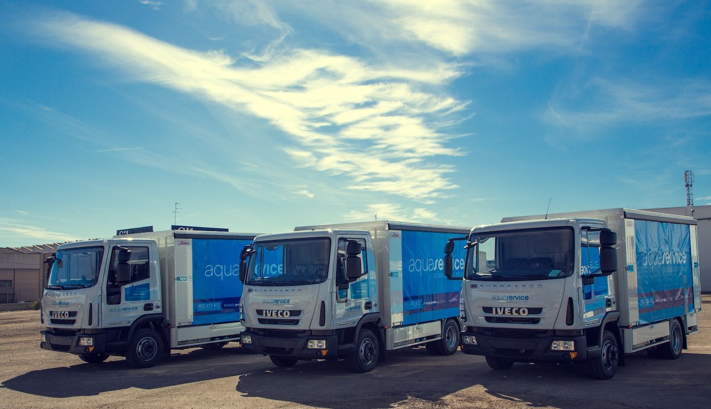 Iveco entrega las 10 primeras unidades del Eurocargo Euro 6 a Aquaservice