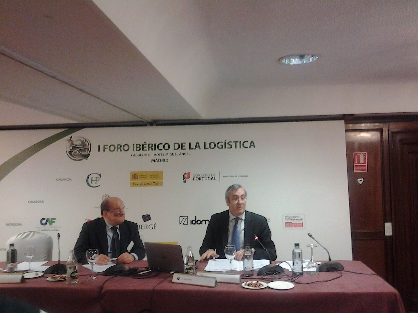 Jose Llorca en el primer foro nacional Iberico de logistica