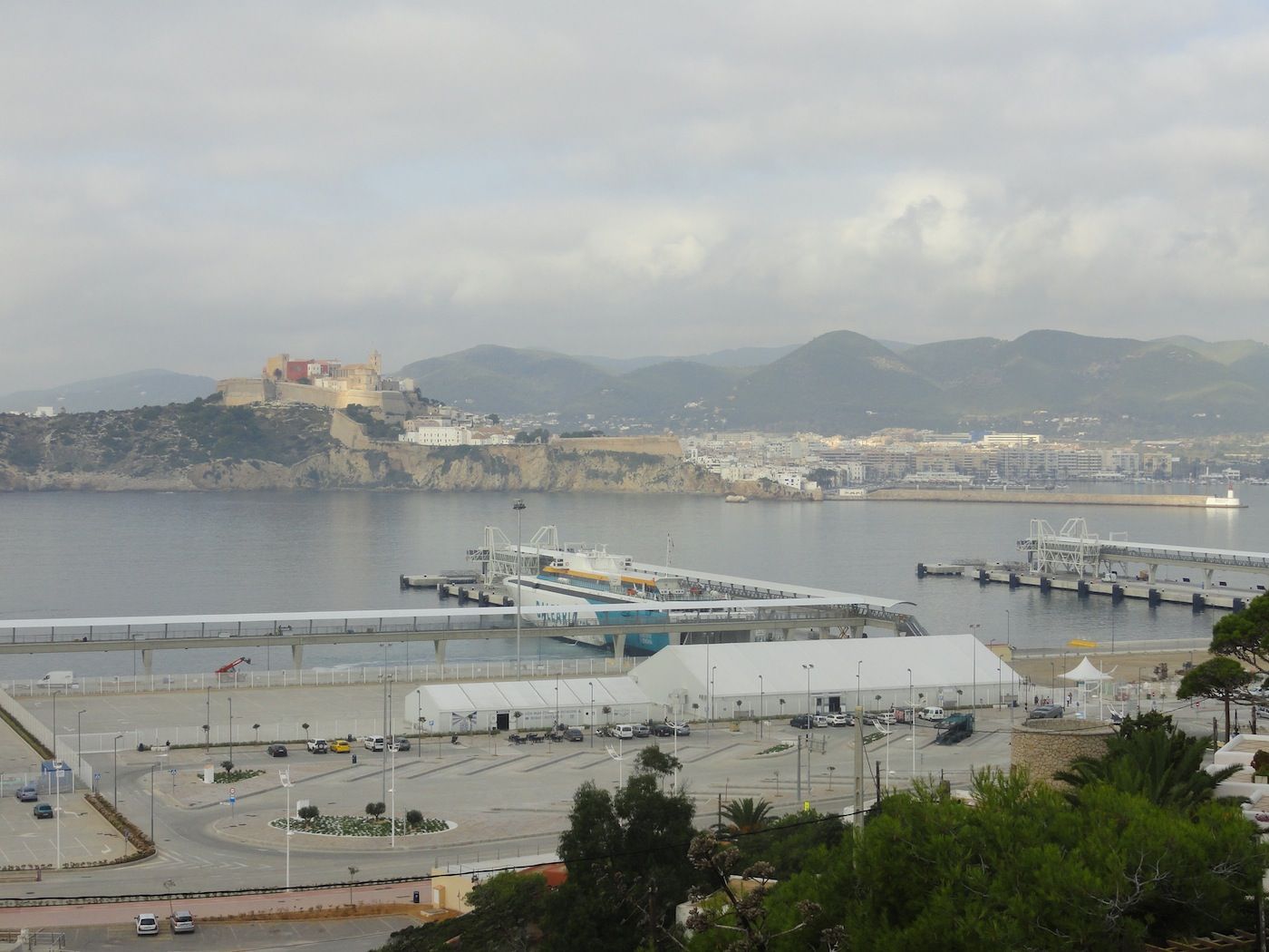 Muelles del Botafoc puerto de Ibiza