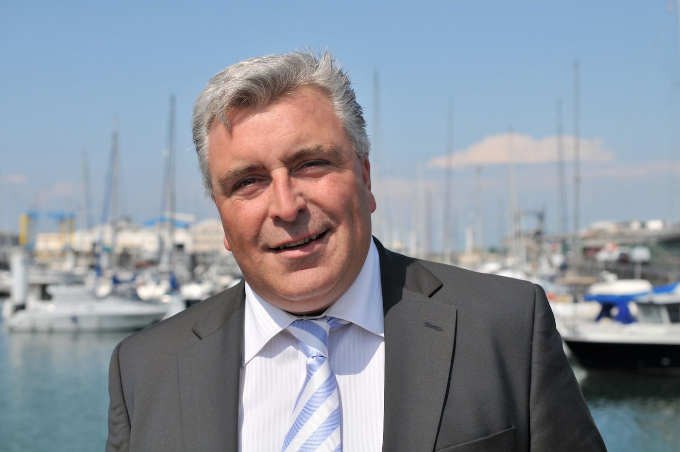 Frederic Cuvillier secretario de Estado de Transportes del gobierno francés