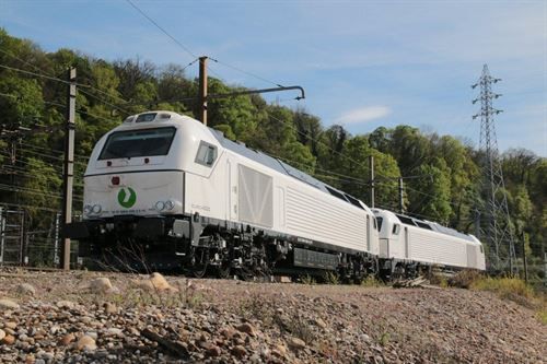 locomotoras Vossloh que transportaran el tren con traccion diesel mas largo en Europa