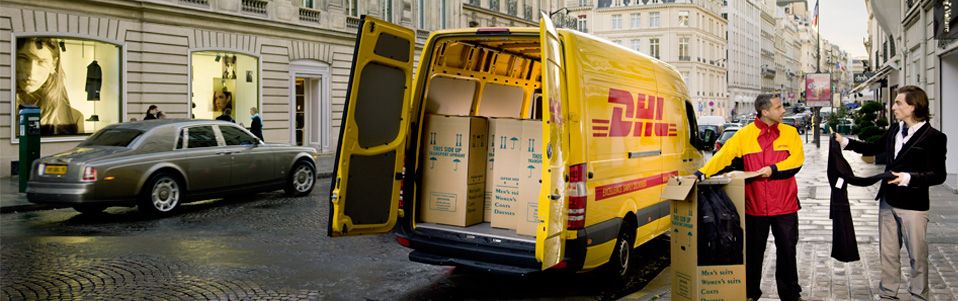 reparto urbano con DHL
