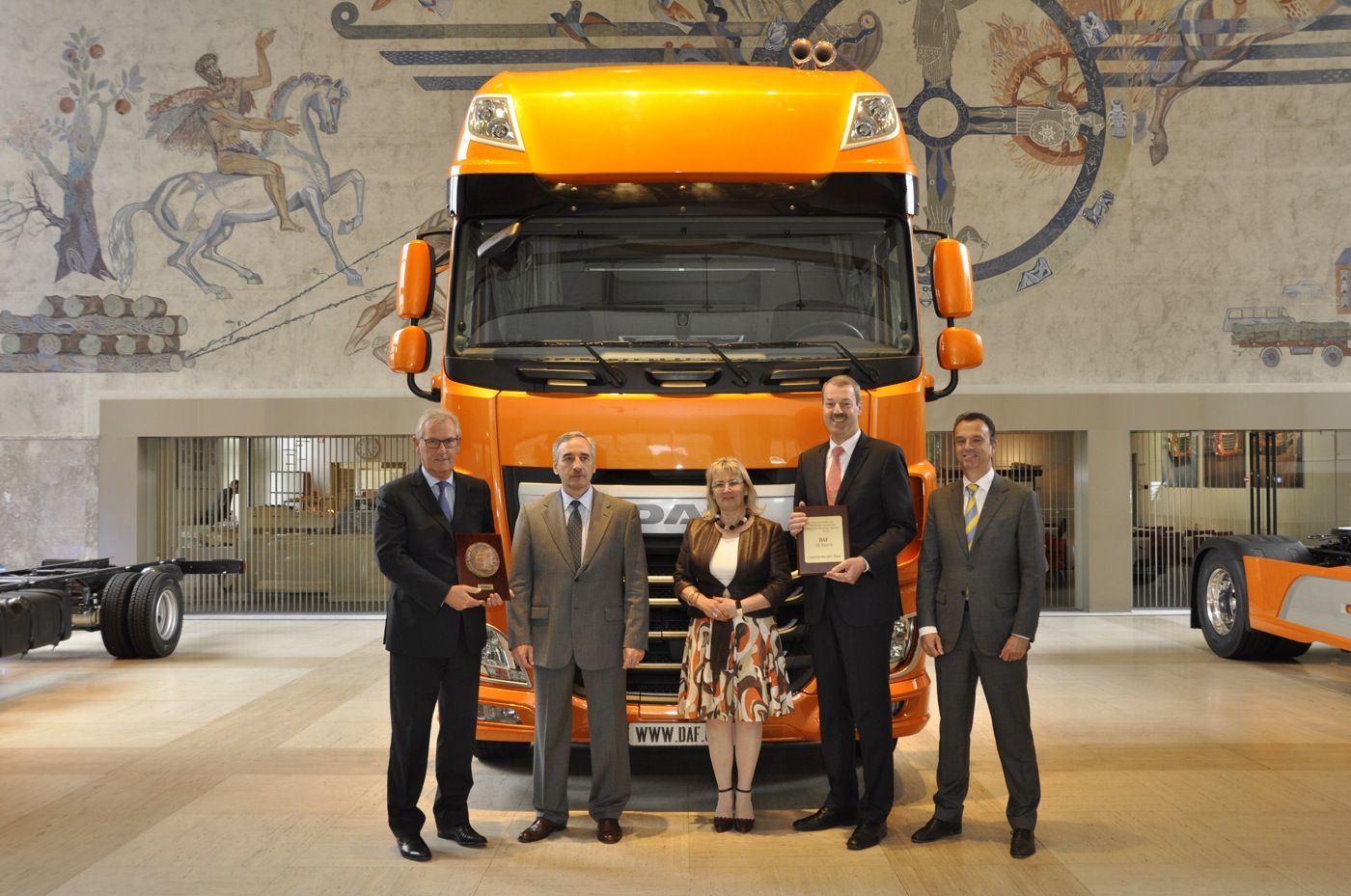 DAF Euro 6 XF camion del año 2014 en Polonia