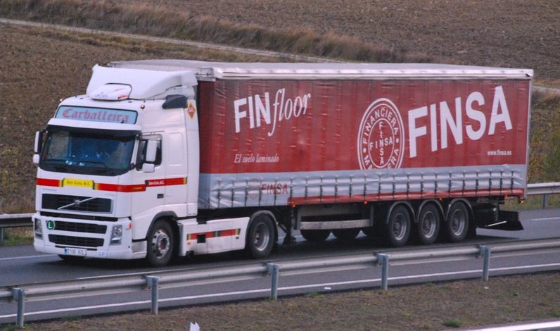 Finsa incorpora la gestion de Transics a su flota de camiones