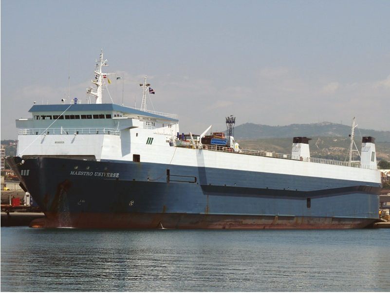 MV Maestro Universe operará en la linea entre el Mediterraneo y Africa Occidental