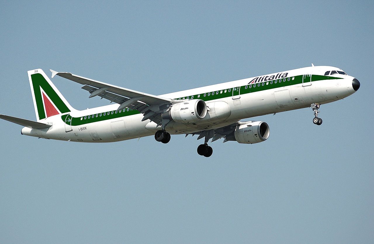 Avion de Alitalia